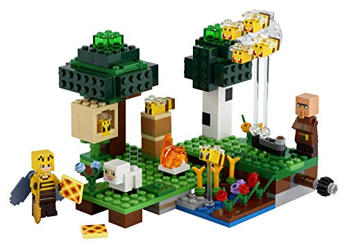 LEGO Minecraft The Bee Farm 21165 Minecraft Building Action Toy with a Beekeeper, Plus Cool Bee and Sheep Figures, New 2021 (238 Pieces)