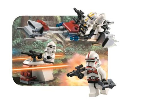 LEGO Star Wars 7655 Clone Troopers Battle Pack - Grupo de Combate de Soldados Clones
