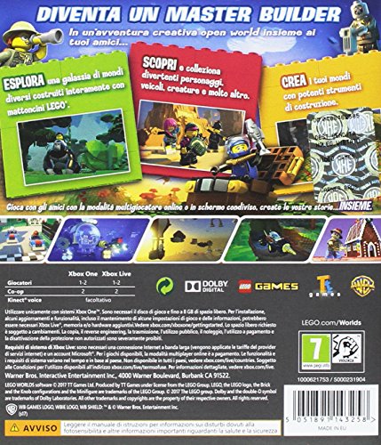 Lego Worlds - Xbox One [Importación italiana]