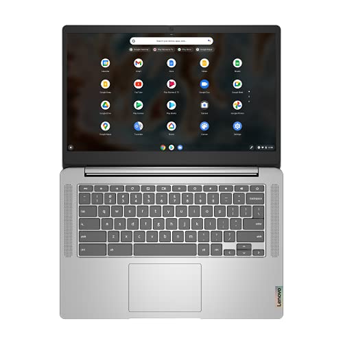 Lenovo IdeaPad 3 Chromebook Gen 6 - Portátil 14" FullHD (MediaTek MT8183, 4GB RAM, 64GB eMMC, Arm Mali-G72 MP3 GPU, Chrome OS) Color Gris - Teclado QWERTY Español, Arctic Grey (CB 14M836)