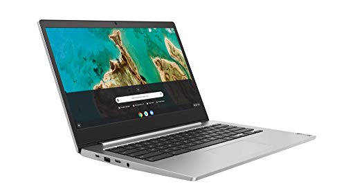 Lenovo IdeaPad 3 Chromebook - Ordenador Portátil 14" FullHD (Intel Celeron N4020, 4GB RAM, 64GB eMMC, Intel UHD Graphics 600, Chrome OS), Color Gris - Teclado QWERTY español