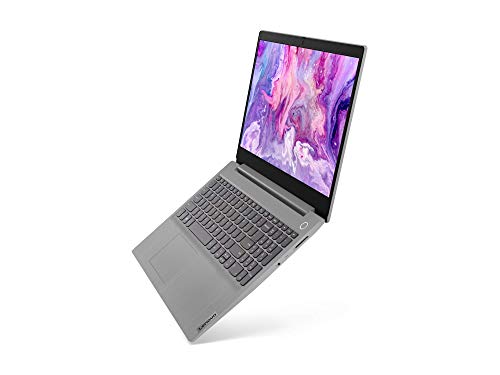Lenovo IdeaPad 3 - Portátil 15.6" FullHD (Intel Core i5-1035G1, 8GB RAM, 512GB SSD, Intel UHD Graphics, Windows 10 Home), Color gris - Teclado QWERTY Español