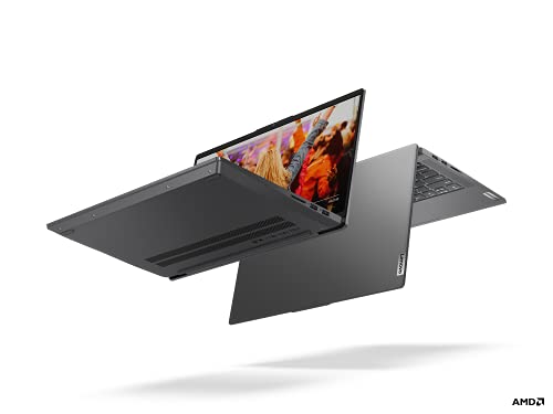 Lenovo IdeaPad 5 - Ordenador Portátil 14" FullHD (Ryzen 7 5700U, 16GB de RAM, 512GB SSD, AMD Radeon Graphics, Windows 10) Gris - Teclado QWERTY Español