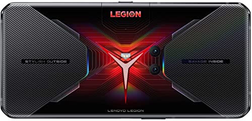 Lenovo Legion Phone Duel- Móvil Gaming 6.65'' FullHD, Snapdragon 865+ 5G, 12GB RAM, 512 GB UFS 3.1, Tarjeta gráfica Qualcomm Adreno 650, Android 10, Rojo [Versión ES/PT]