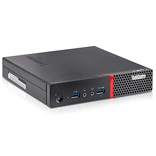 Lenovo ThinkCentre M900 Tiny Mini PC | Intel Core i7-6700T 2.8 Ghz | RAM 8 GB | SSD 240 GB | Display Port | Wifi | Windows 10 Pro (reacondicionado)