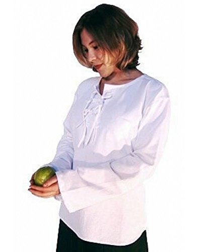 Leonardo Carbone - Blusa medieval Weiß Medium