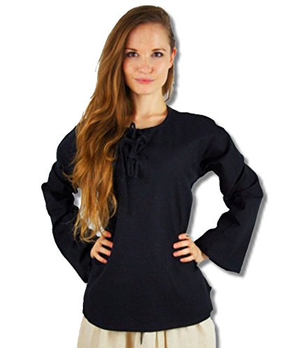 Leonardo Carbone - Blusa medieval Weiß Medium