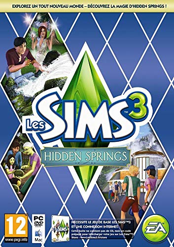 Les Sims 3 : Hidden Springs (code prépayé) [Importación francesa]