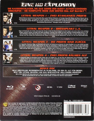 Lethal Weapon 1-4 - Collection [Alemania] [Blu-ray]