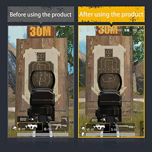 Leton Juegos Móviles Triggers Controladores Joysticks Gamepad, Botón L1R1 Trigger de Fuego para PUBG/Fortnite/Reglas de Survial, Palanca de Mando de Juego Auxiliar para Android iOS Smartphone (1 par)