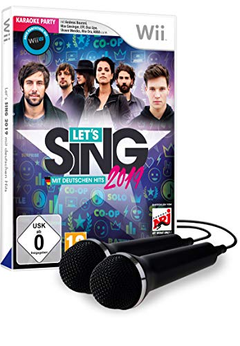Let's Sing 2019 mit deutschen Hits [+ 2 Mikrofone] (Nintendo WII)