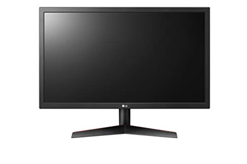 LG 24GL600F-B - Monitor Gaming QHD de 59,8 cm (24") con panel TN (1920 x 1080 píxeles, 16:9, 1 ms, 144Hz, FreeSync LFC, 300 cd/m², 1000:1, NTSC >72%, DP x1, HDMI x2, auriculares) color negro