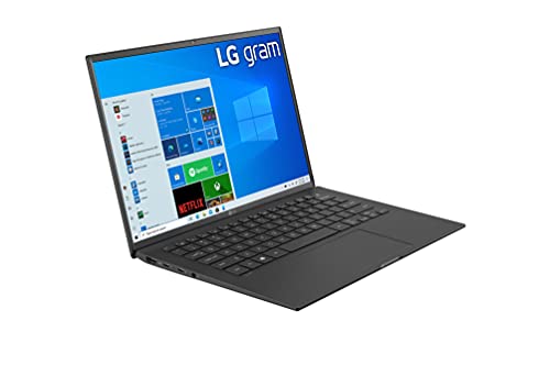 LG Gram 16Z90P Windows 10 Home, Ultraligero de 40.6 cm (16") WQXGA 16:10 IPS (1.2 Kg, autonomía 16.5h, Intel EvoTM i7 11ª gen., Iris Xe, 16GB RAM, 512GB SSD NVMe), Teclado Español, Negro