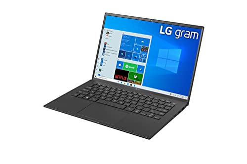 LG Gram 16Z90P Windows 10 Home, Ultraligero de 40.6 cm (16") WQXGA 16:10 IPS (1.2 Kg, autonomía 16.5h, Intel EvoTM i7 11ª gen., Iris Xe, 16GB RAM, 512GB SSD NVMe), Teclado Español, Negro