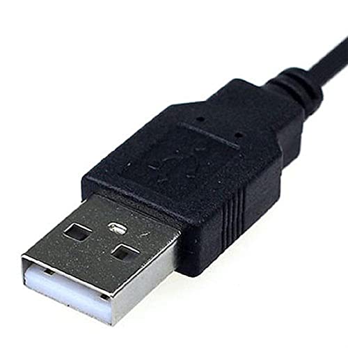 LIGUIJIAO 1 PC Negro USB Cable de Cargador de Cable de línea de Avance de Carga for/SP/gba/Gameboy/Nintendo/DS