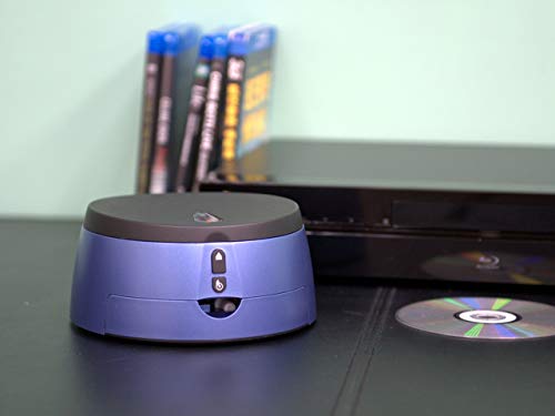 Limpiador y reacondicionador de discos DVD/CD profesional - Limpia discos Blu-Ray