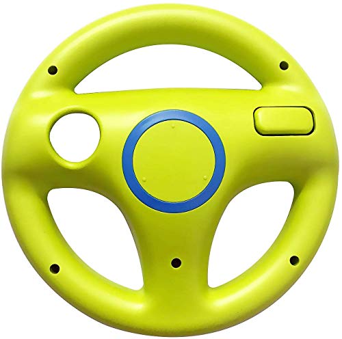 Link-e : 2 X Volante De Carreras Verde Compatible Con El Controlador De Wiimote En La Consola Nintendo Wii/Wii-U (Mando, Racing, Wheel...)