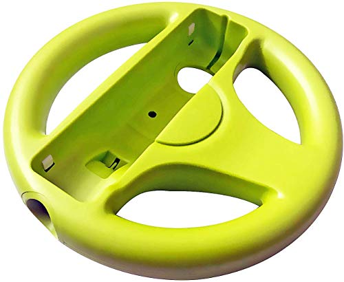 Link-e : 2 X Volante De Carreras Verde Compatible Con El Controlador De Wiimote En La Consola Nintendo Wii/Wii-U (Mando, Racing, Wheel...)