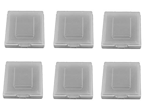 Link-e : 6 X Funda protectora transparente para cartucho de juego en consola Nintendo Gameboy, Color o Pocket