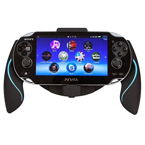 Link-e - Joystick ergonómico negro / azul para consola PS Vita 1000