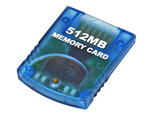 Link-e : Tarjeta de memoria de gran capacidad de 512mb (4*2043 blocks) compatible con la consola Nintendo Gamecube