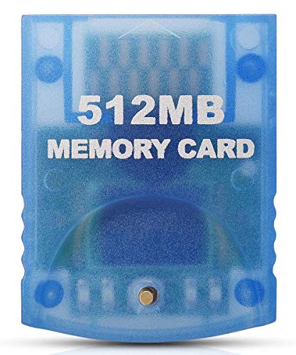 Link-e : Tarjeta de memoria de gran capacidad de 512mb (4*2043 blocks) compatible con la consola Nintendo Gamecube