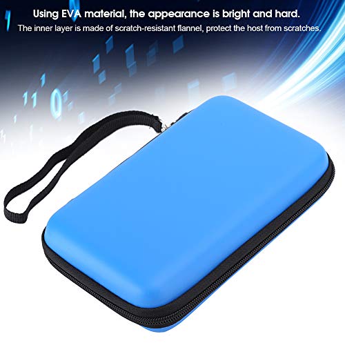 linxiaojix Bolsa para Máquina de Juego Consola de Juegos Paquete Duro Cómodo de Llevar para la Oficina en Casa 3DS 3DS XL(Azul)