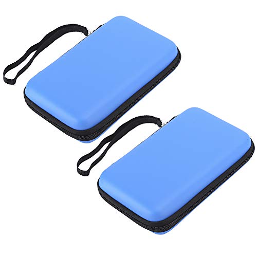 linxiaojix Bolsa para Máquina de Juego Consola de Juegos Paquete Duro Cómodo de Llevar para la Oficina en Casa 3DS 3DS XL(Azul)