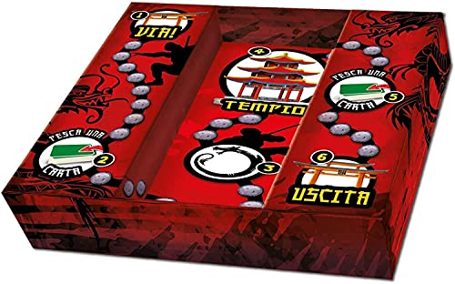 Liscianigiochi- Crazy Games Samurai Juego de Sociedad, Multicolor (86375)