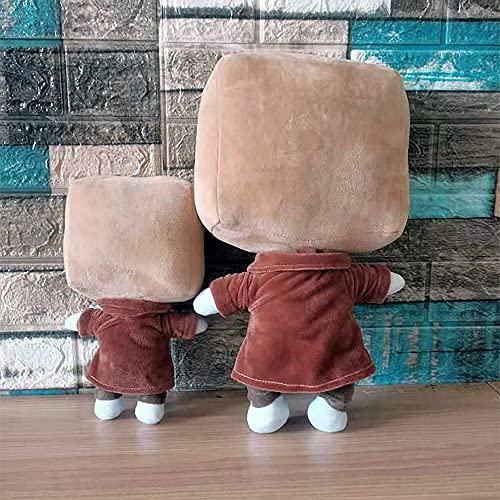 Little Nightmare Plush Dolls, Anime Game Cosplay Plush Toys, Lindo Suave y cómodo, la Mejor opción para fanáticos de los Juegos y Regalos para niños (Mono, 11.8 Pulgadas / 13.8 Pulgadas)