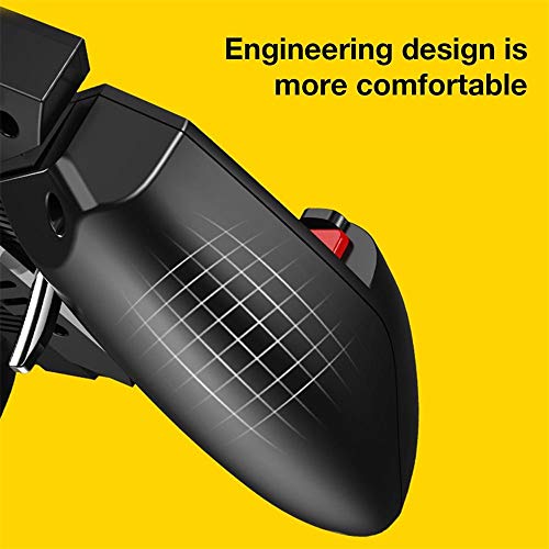 LIUXING Control de Juego Banco de Potencia Radiador Seis manija Dedo PUGB Gamepad Juego de Entretenimiento con el Ventilador (Color : A, tamaño : Un tamaño)