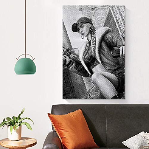 LKJIU PUBG New Skins - Póster decorativo de lienzo para pared de salón o dormitorio, 50 x 75 cm