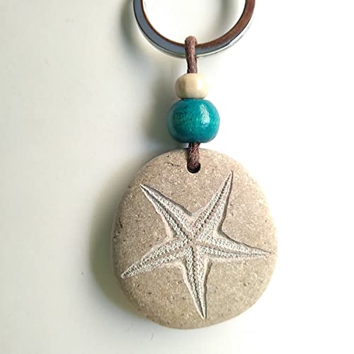 LLAVERO TALLADO ESTRELLA DE MAR