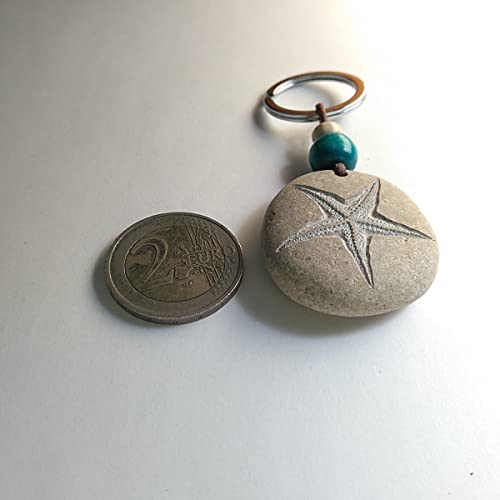 LLAVERO TALLADO ESTRELLA DE MAR