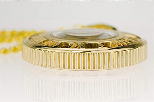 LLM Reloj de bolsillo, World Roman Steam Machinery Gear Reloj mecánico automático Anime Surrounding Pocket Watch Retro Nostalgia Second Element (Color: 2)