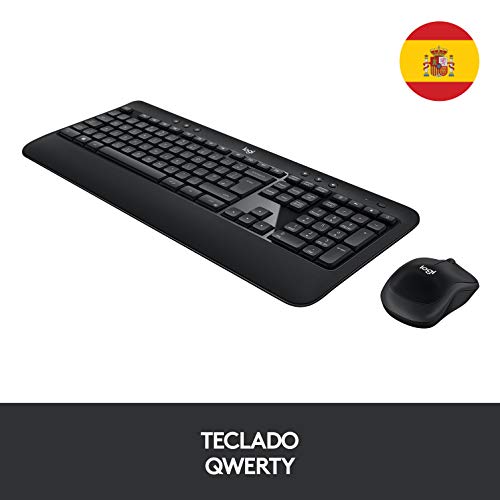 Logitech Advanced Combo Wireless Keyboard and Mouse - N/A - ESP - 2.4GHZ - N/A - MEDITER