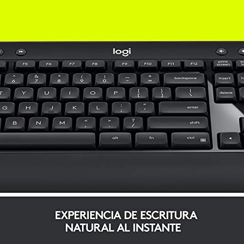 Logitech Advanced Combo Wireless Keyboard and Mouse - N/A - ESP - 2.4GHZ - N/A - MEDITER