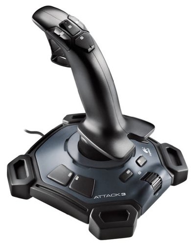 Logitech Attack 3 - Joystick para PC (Nuevo empaquetado)