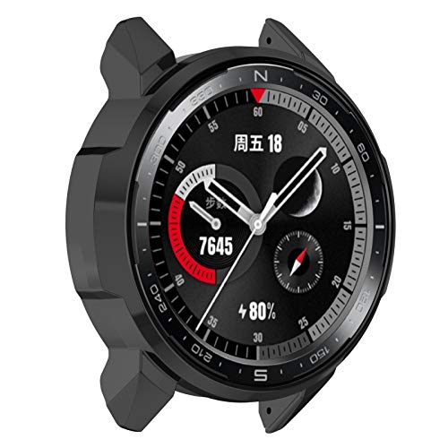 LOKEKE Compatible con Honor Watch GS Pro Funda protectora, PC Carcasa protectora para reloj de honor GS Pro (PC Negro)