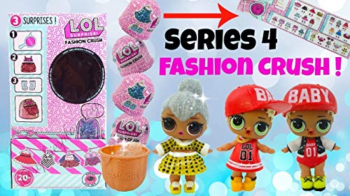 L.O.L. Surprise!- Fashion Crush, Multicolor (Giochi Preziosi Spagna LLU54000) , color/modelo surtido