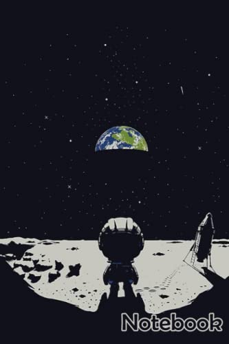 Lonely Space Notebook: - 6 x 9 inches with 110 pages