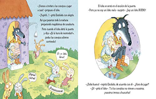 Los lobos que vinieron a cenar (Cuentos infantiles)