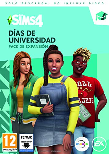 Los Sims 4 - Días de Universidad (La caja contiene un código de descarga - Origin)
