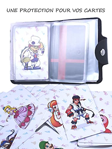 Lote de 20 tarjetas NFC estilo Amiibo para el juego Super Smash Bros Ultimate con una bolsa de almacenamiento
