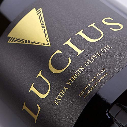 Lucius Aceite de oliva extra virgen – 3 litros – Aceite de oliva delicado y perfumado – Monovariedad Koroneiki – 3000 ml
