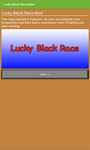 Lucky Block Race Map