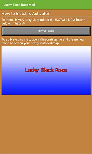 Lucky Block Race Map