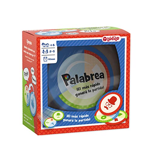 Lúdilo Palabrea, Juego Educativo en Familia, Juegos de Agilidad Mental. Desarrollo del lenguaje