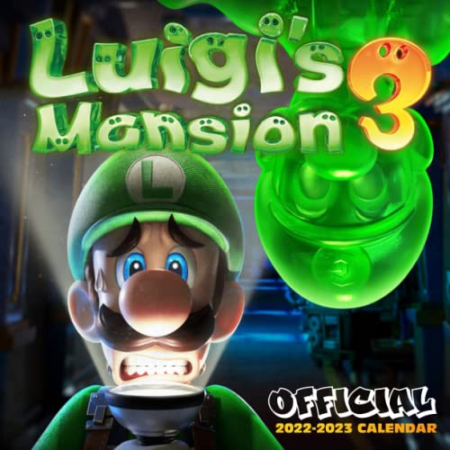 Luigi's Mansion 3: OFFICIAL 2022 Calendar - Video Game calendar 2022 - Luigi's Mansion 3 -18 monthly 2022-2023 Calendar - Planner Gifts for boys ... games Kalendar Calendario Calendrier). 1