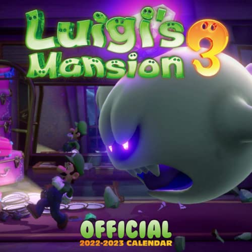 Luigi's Mansion 3: OFFICIAL 2022 Calendar - Video Game calendar 2022 - Luigi's Mansion 3 -18 monthly 2022-2023 Calendar - Planner Gifts for boys ... games Kalendar Calendario Calendrier). 13